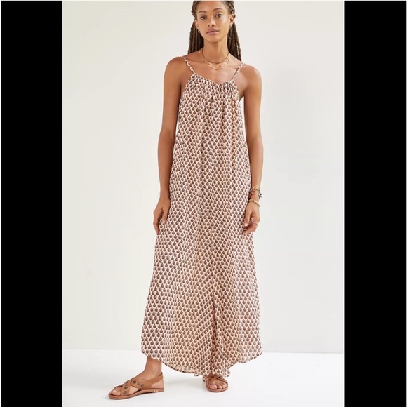 Garden Glory Geometric Bishop Short Romper main image 1